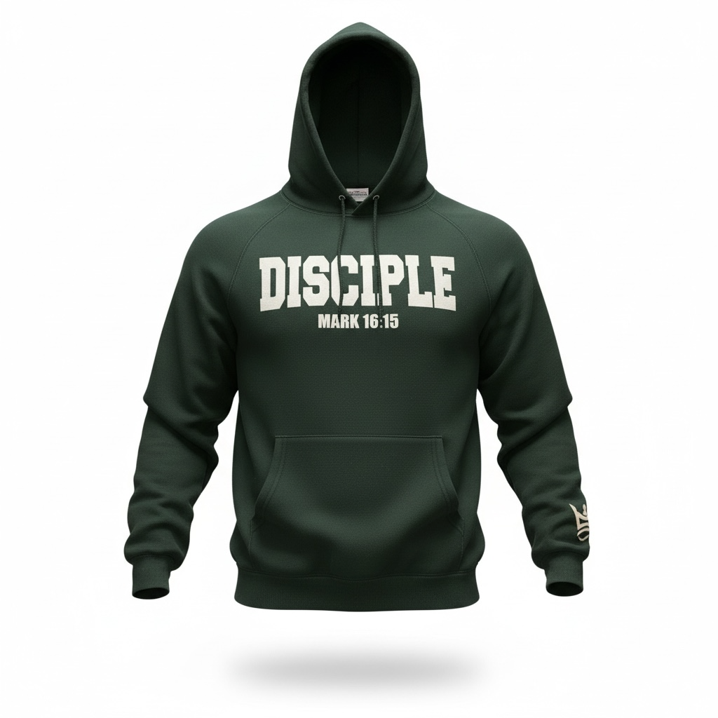 Disciple hoodie (green)