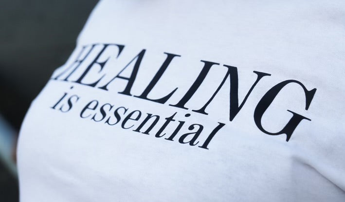 Healing is Essential T-Shirt (White)