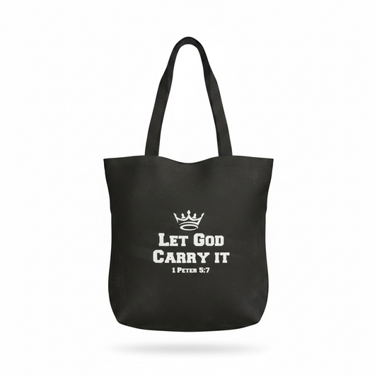 Let God Carry It  Tote bag
