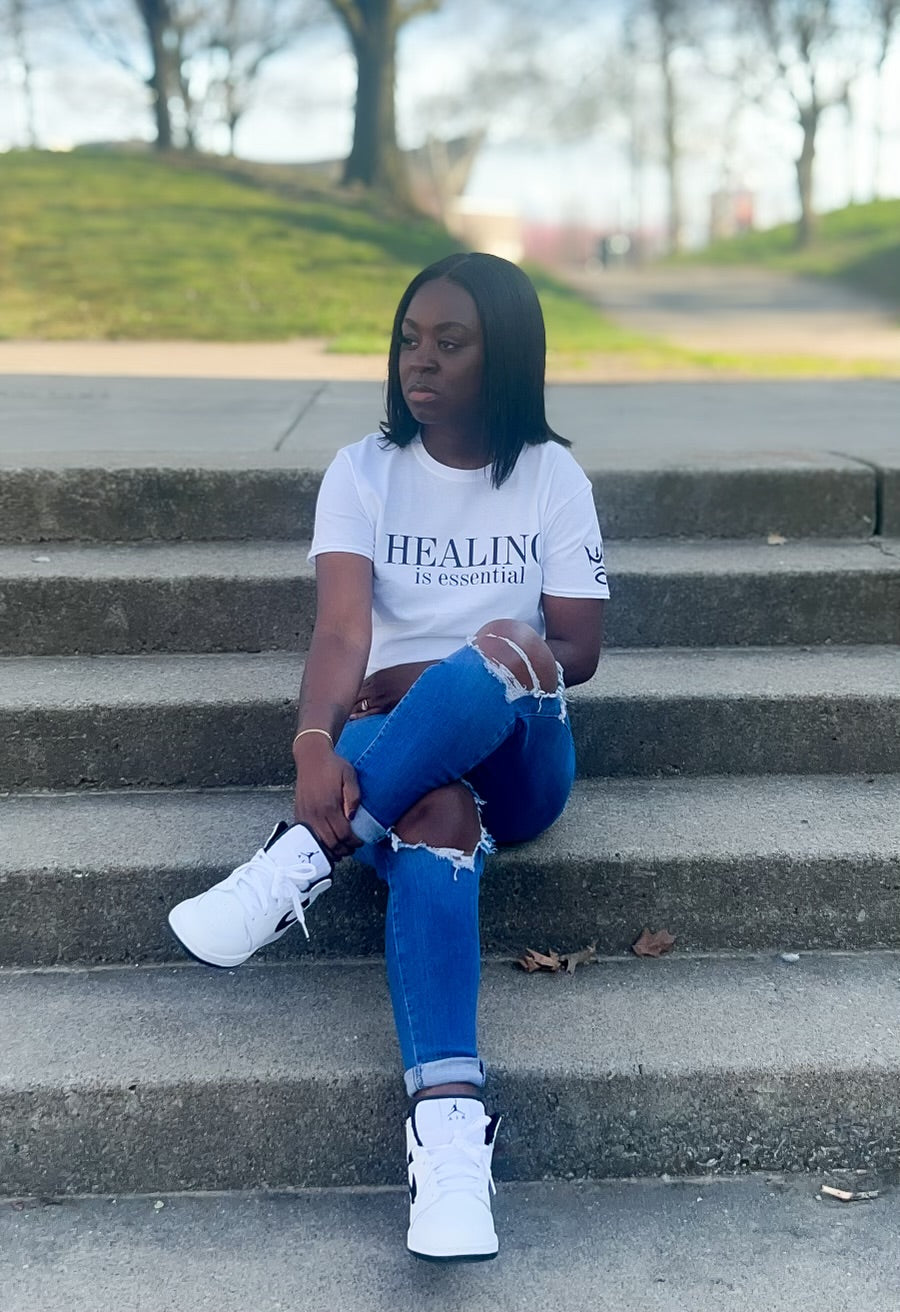 Healing is Essential T-Shirt (White)